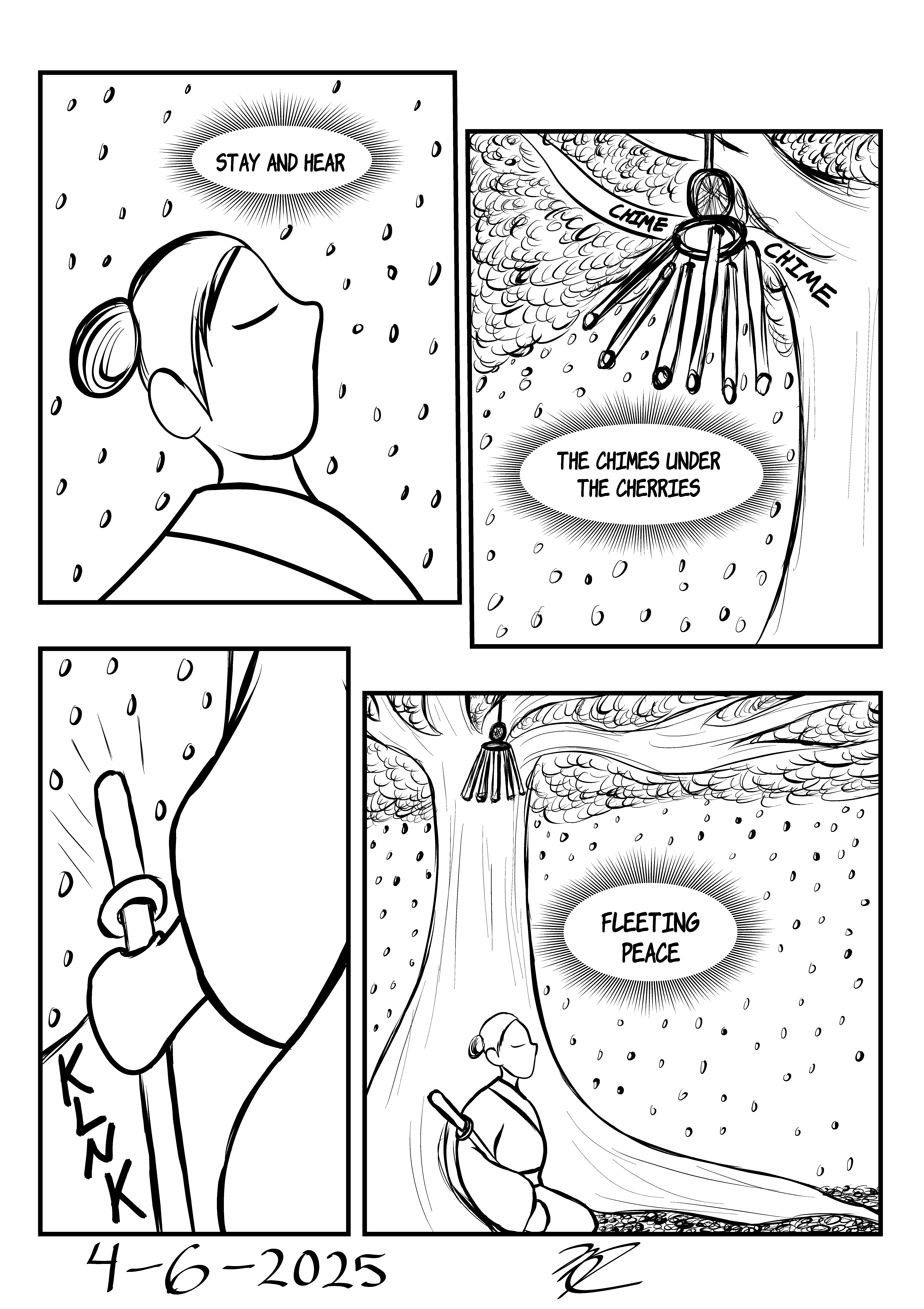April 2025 Haiku Comic 1