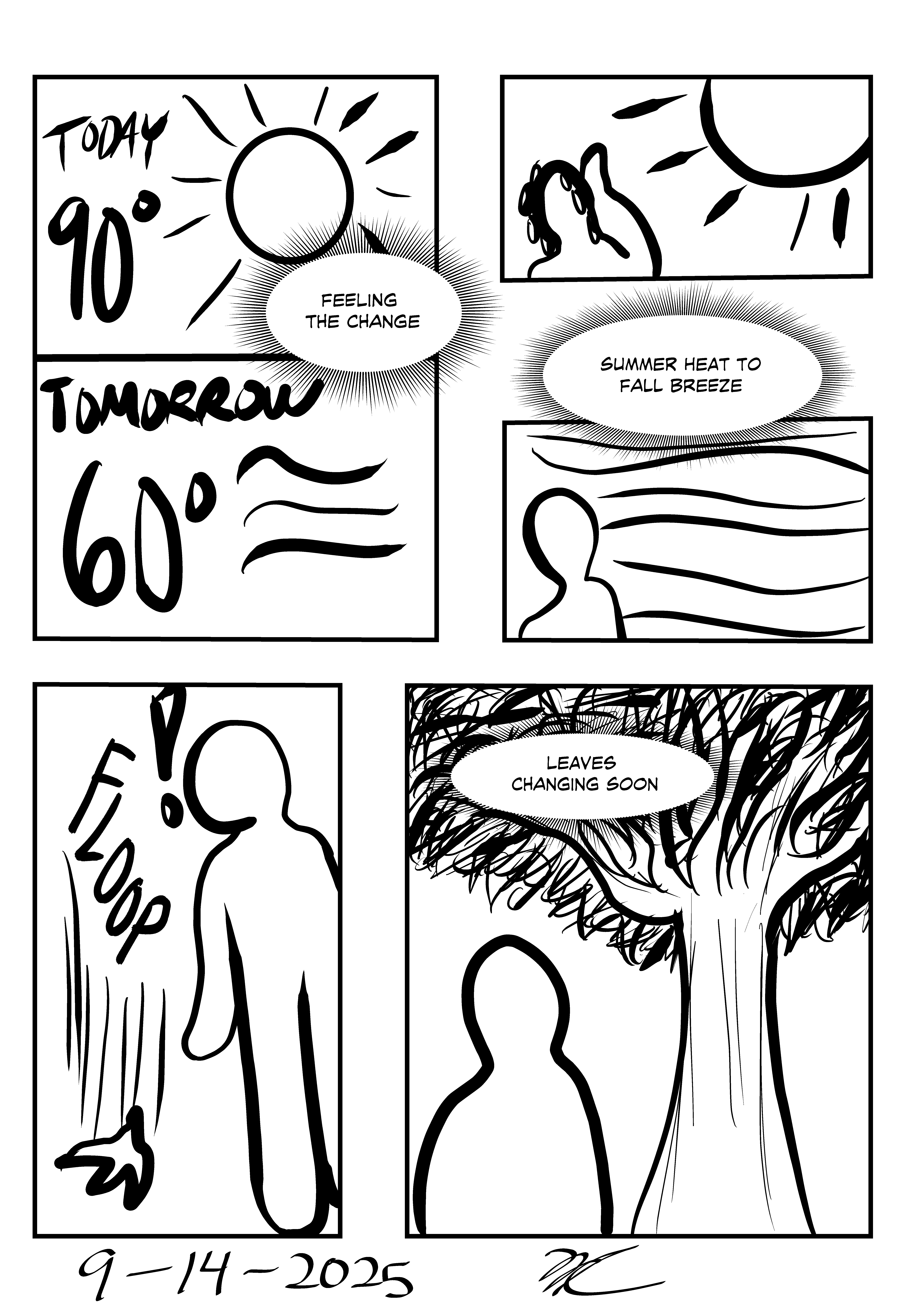 September 2025 Haiku Comic