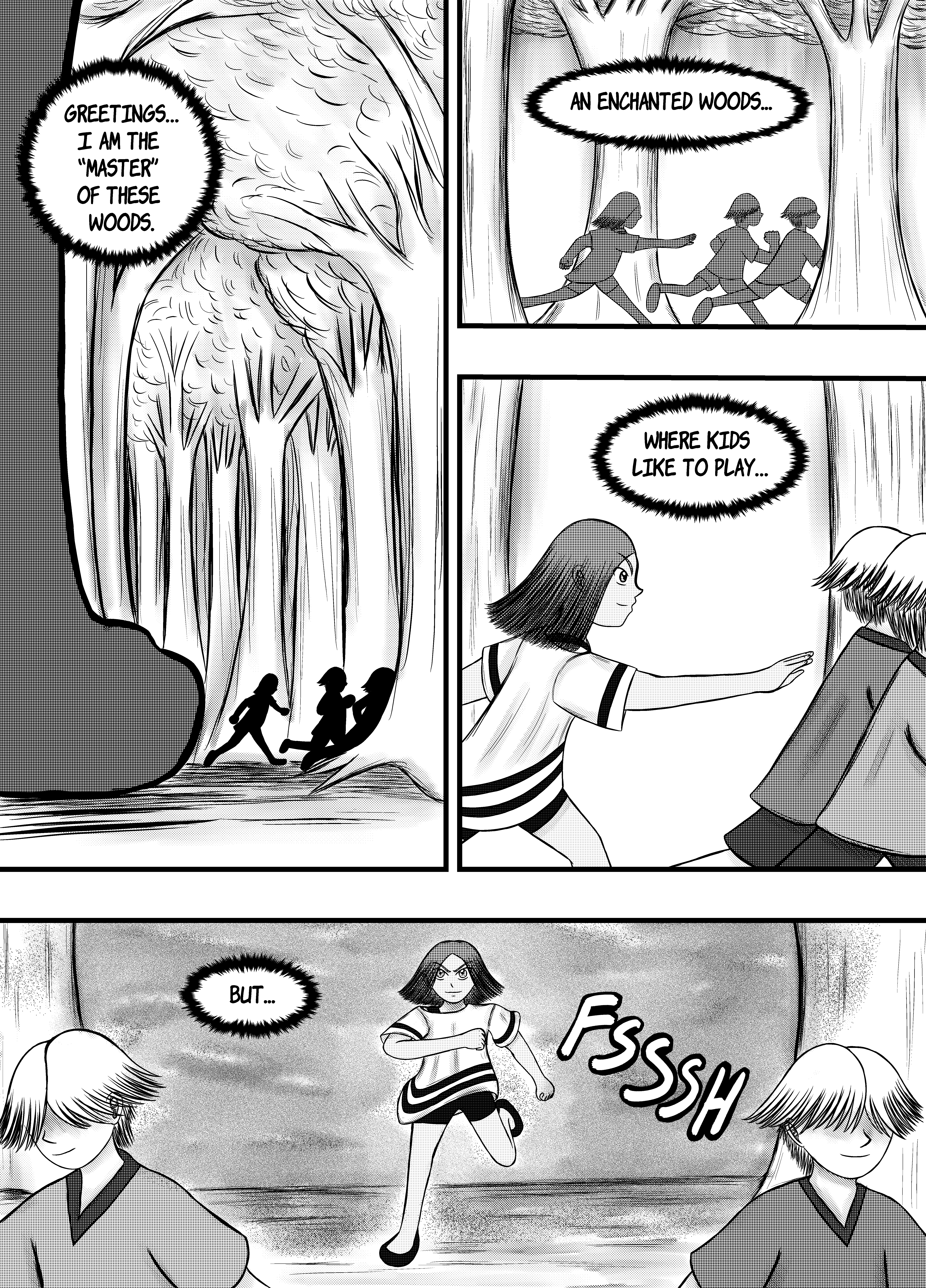 Manes Haunt page 1